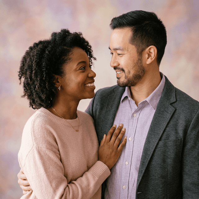 Couple strengthening their relationship with PairPlay